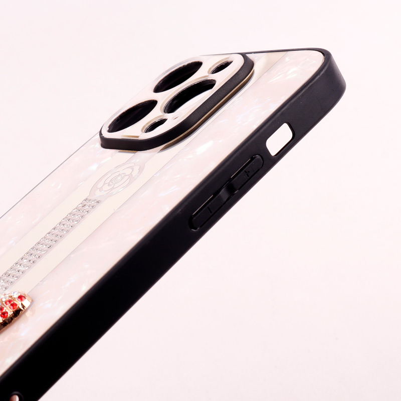 قاب طرح پروانه ای محافظ لنزدار برجسته iPhone 14 Pro