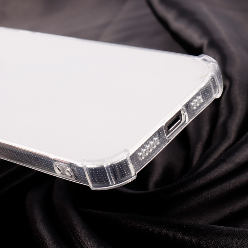 قاب ژله ای ضربه گیر بی رنگ محافظ لنزدار iPhone 14 Pro