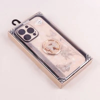 قاب طرح پروانه ای محافظ لنزدار برجسته پاپ سوکت دار iPhone 14 Pro Max