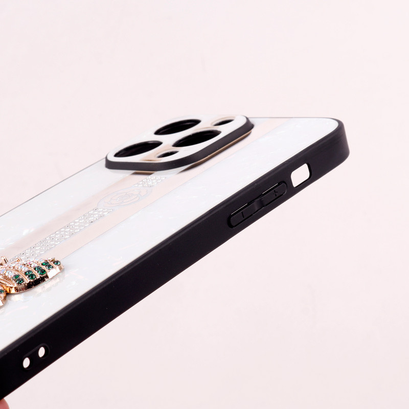 قاب طرح پروانه ای محافظ لنزدار برجسته iPhone 14 Pro Max
