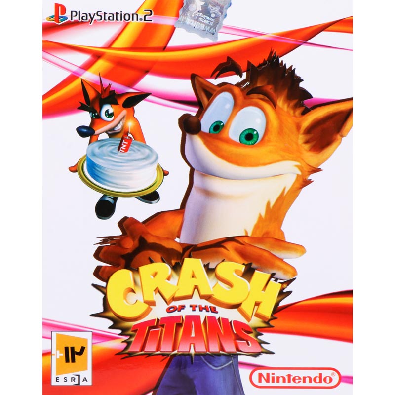بازی Crash of the Titans لوح زرین مناسب برای PS2