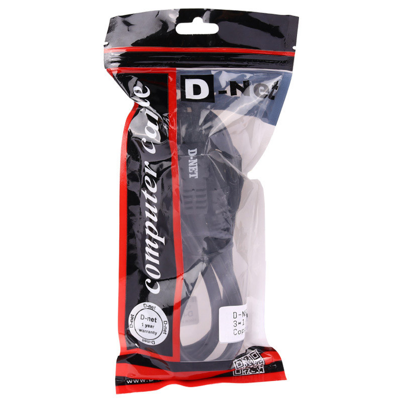 کابل برق D-Net 3.1mm 1.5m PC