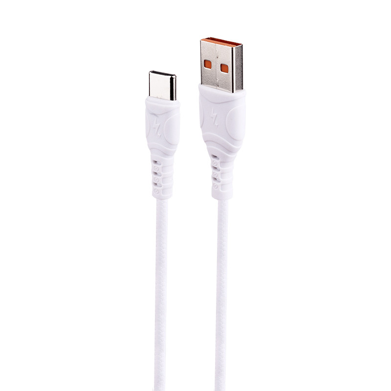 کابل تایپ سی فست شارژ Denmen D06T 2.4A 1m