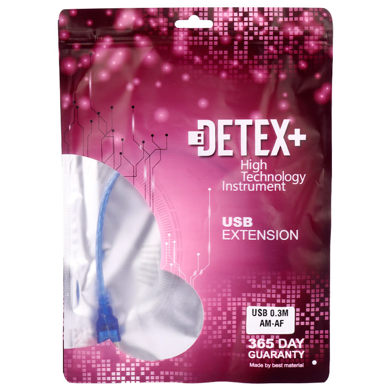 کابل افزایش طول Detex+ USB 0.3m