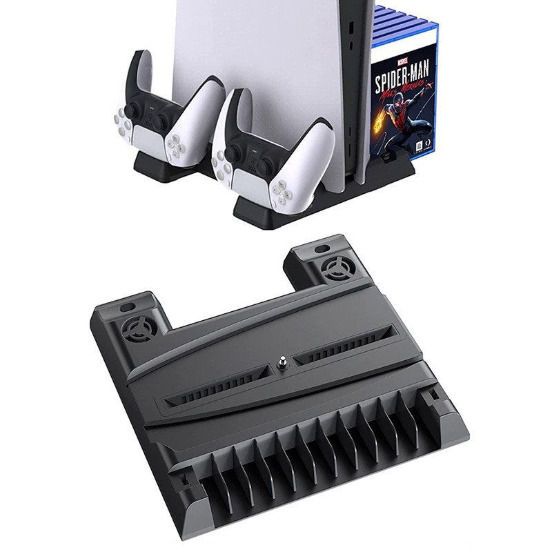 فن خنک کننده و شارژر دسته بازی PS5 دابی TP5-0593