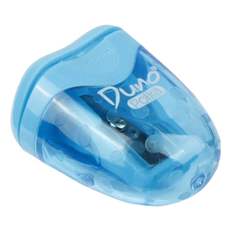 تراش پلاستیکی مخزن دار Duno Polka SK140100 بسته 24 عددی