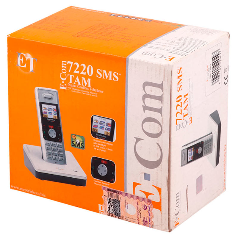 تلفن بی سیم E-Com 7220