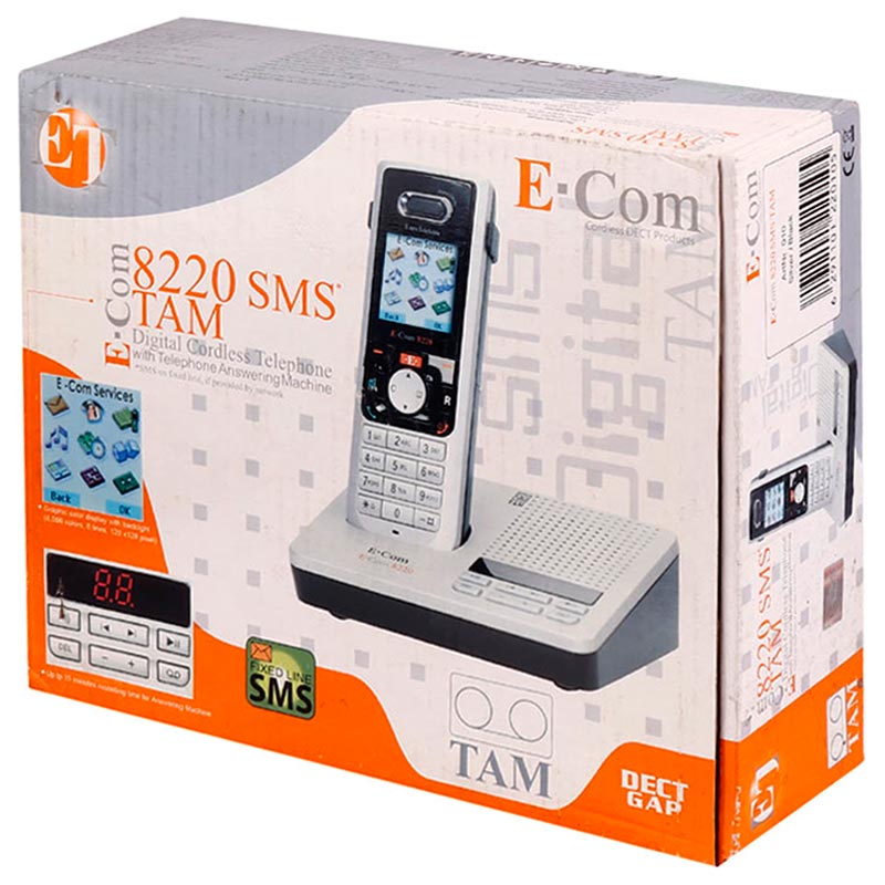 تلفن بی سیم E-Com 8220