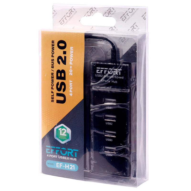 هاب 4 پورت USB2.0 ایفورت EF-H21