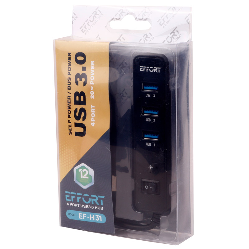 هاب 4 پورت USB3.0 ایفورت EF-H31