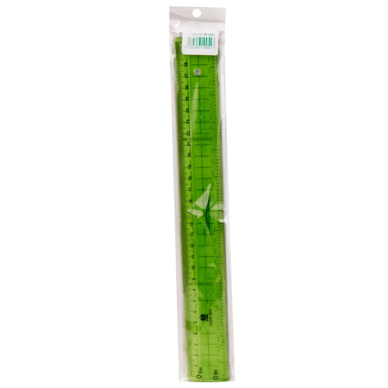 خط کش پلاستیکی دسته دار فابل FABL 30cm