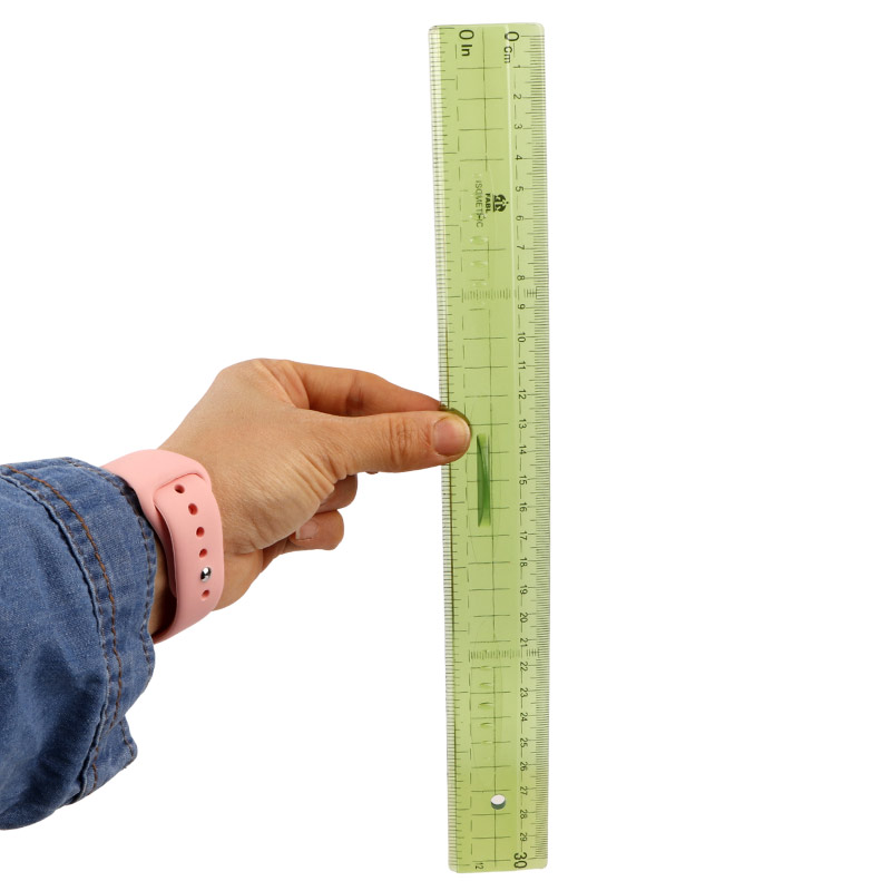 خط کش پلاستیکی دسته دار فابل FABL 30cm
