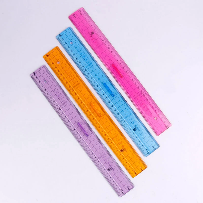 خط کش پلاستیکی دسته دار فابل FABL 30cm
