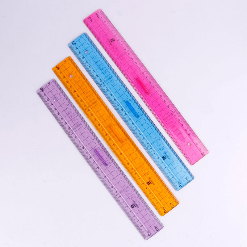 خط کش پلاستیکی دسته دار فابل FABL 30cm