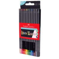 مداد رنگی 12 رنگ فابر کاستل Faber-Castell Black Edition