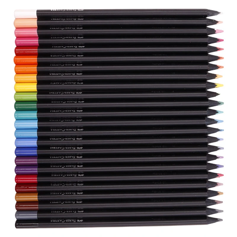 مداد رنگی 24 رنگ فابر کاستل Black Edition