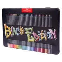 مداد رنگی 36 رنگ فابر کاستل 116437 Faber-Castell Black Edition