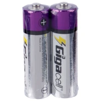 باتری دوتایی قلمی گیگاسل Max Power Heavy Duty R6-2S شرینک