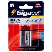 باتری کتابی 9 ولت گیگاسل Ultra Heavy Duty 6F22