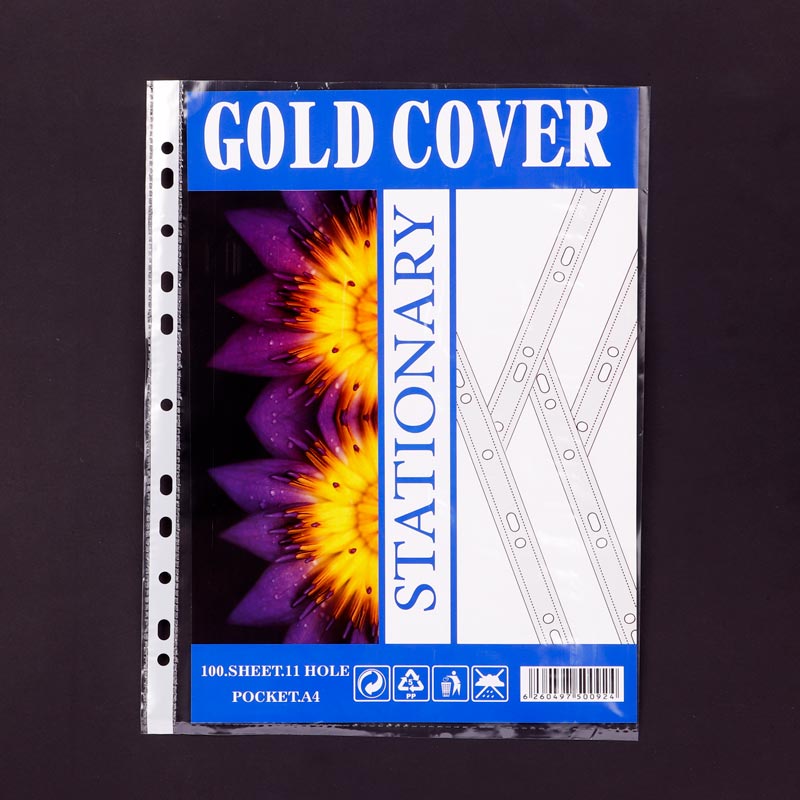 کاور کاغذ Gold Cover A4 بسته 100 عددی