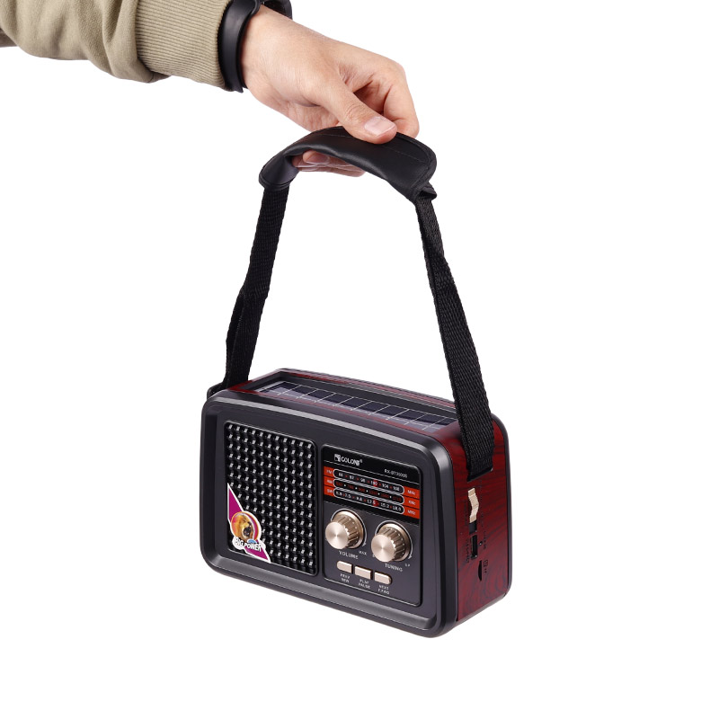رادیو اسپیکر بلوتوثی رم و فلش خور خورشیدی Golon RX-BT3500S