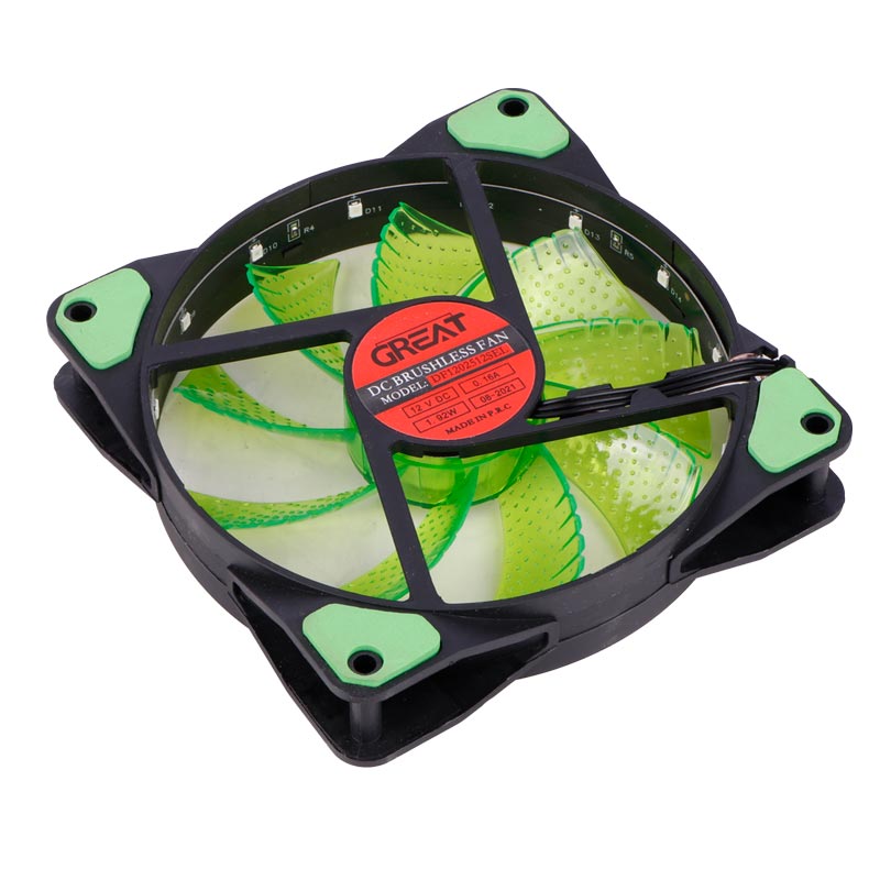 فن کیس گریت Great DF1202512SEL-G 12*12