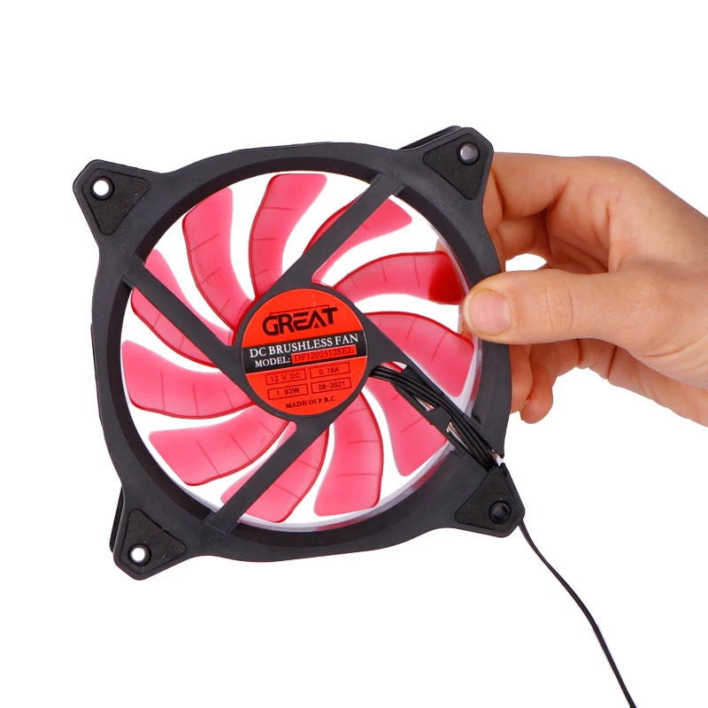 فن کیس گریت DF1202512SEL RGB سایز 120 میلی متر