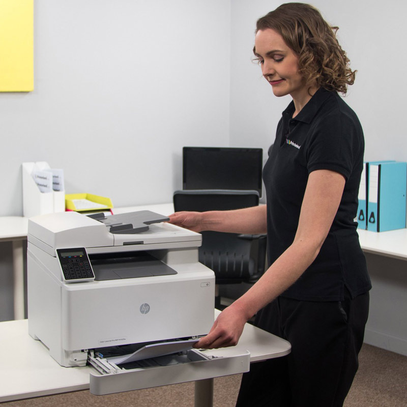 پرینتر رنگی چند کاره لیزری HP LaserJet Pro MFP M183fw