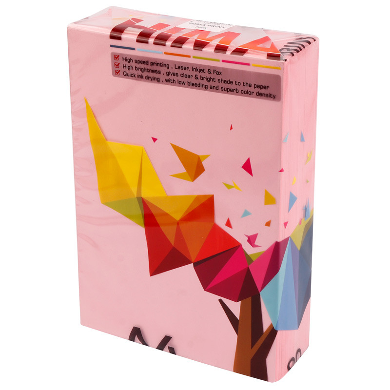 کاغذ A5 رنگی Hima Print 80g بسته ۵۰۰ عددی