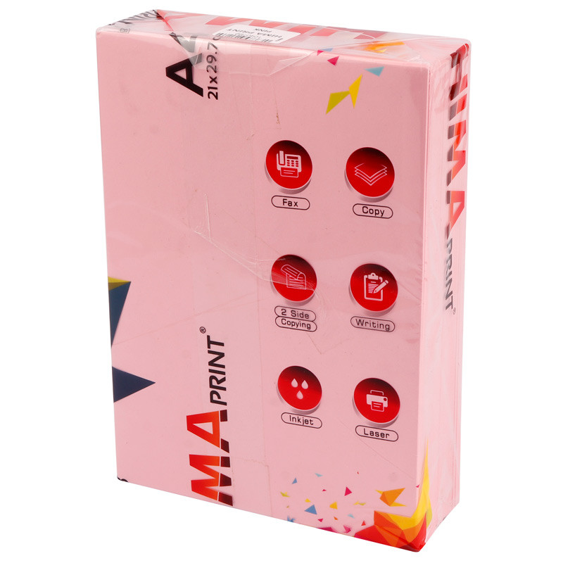 کاغذ A5 رنگی Hima Print 80g بسته ۵۰۰ عددی