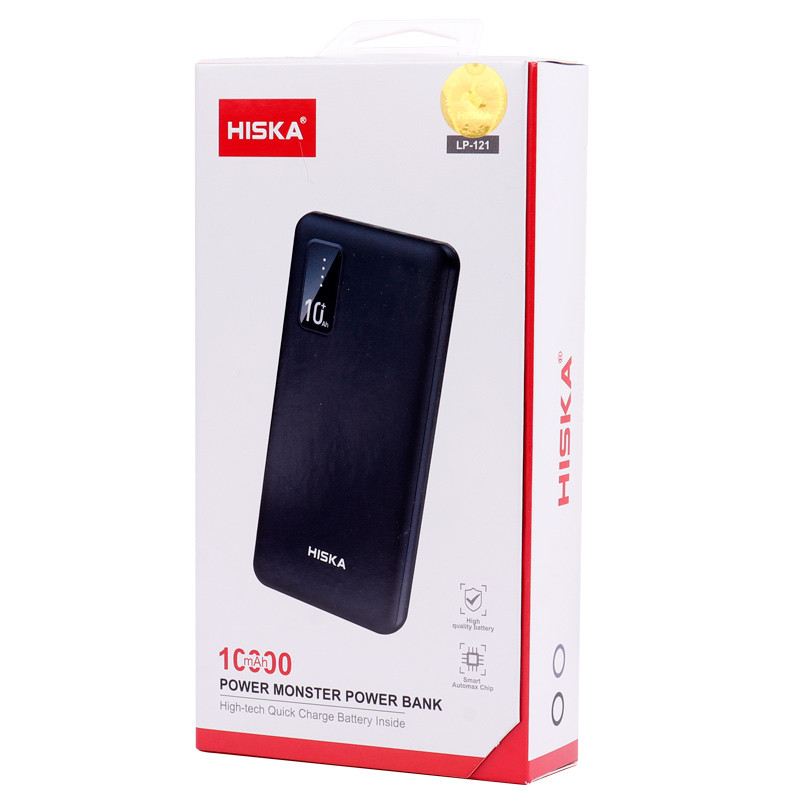 پاور بانک فست شارژ 10000 هیسکا Hiska LP-121 10W