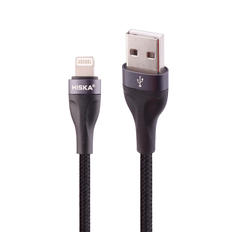 کابل لایتنینگ فست شارژ 5 آمپر هیسکا LX-830 طول 1 متر