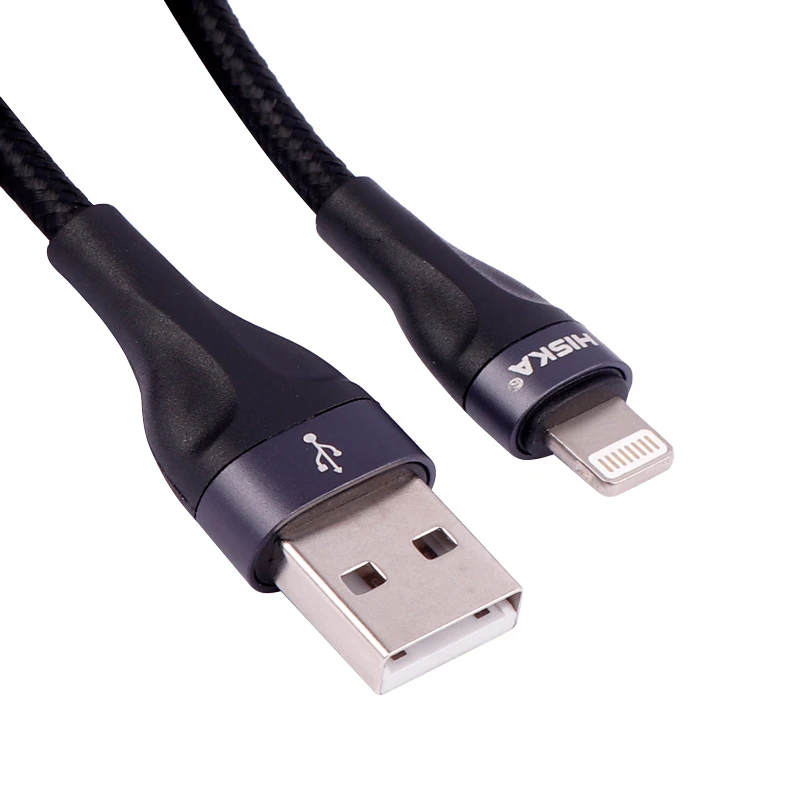 کابل لایتنینگ فست شارژ 5 آمپر هیسکا LX-830 طول 1 متر