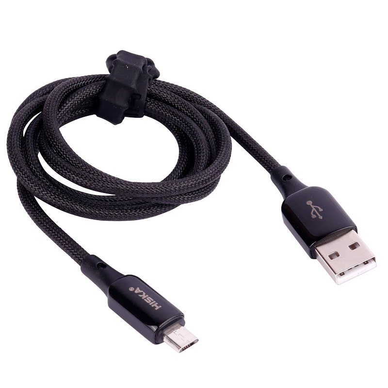 کابل میکرو یو اس بی فست شارژ 5 آمپر هیسکا LX-831 طول 1 متر