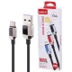 کابل تایپ سی فست شارژ 5 آمپر هیسکا LX-833 طول 1 متر