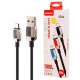 کابل میکرو یو اس بی فست شارژ 5 آمپر هیسکا LX-833 طول 1 متر