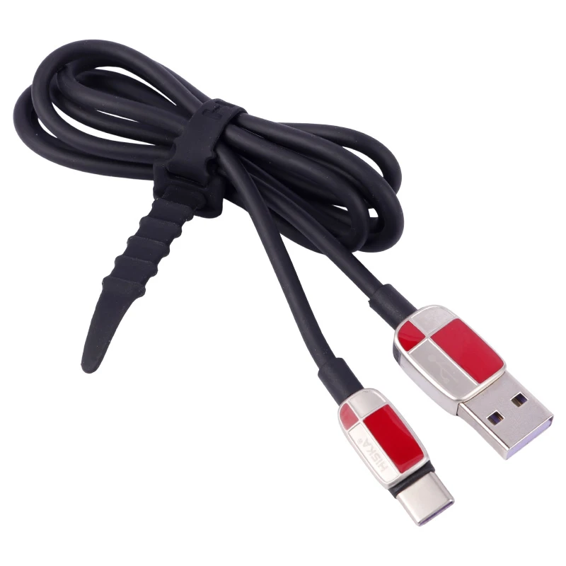 کابل تایپ سی فست شارژ 5 آمپر هیسکا LX-833 طول 1 متر