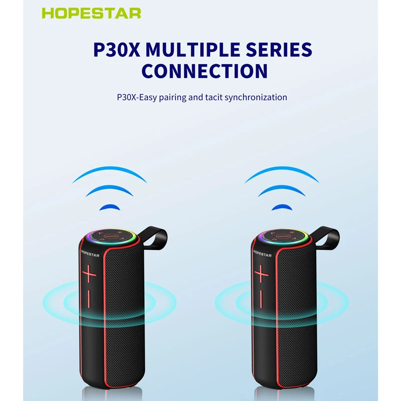 اسپیکر بلوتوثی رم و فلش خور Hopestar P30x