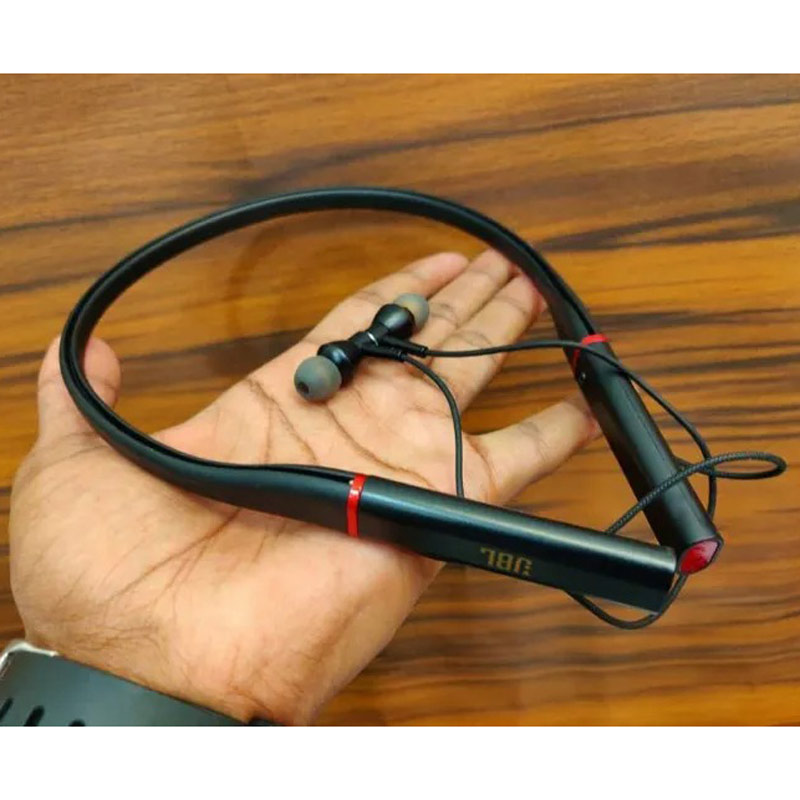 هندزفری بلوتوث دورگردنی و رم خور JBL Live1000BT