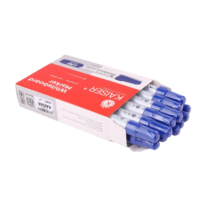 ماژیک وایت برد کایزر نوک گرد Kaiser SK860 بسته 12 عددی