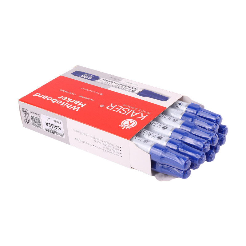 ماژیک وایت برد کایزر نوک گرد Kaiser SK860 بسته 12 عددی