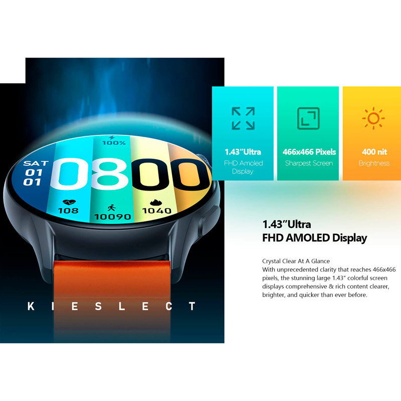 ساعت هوشمند کیسلکت Kieslect Calling Watch KR Pro YFT2030EU