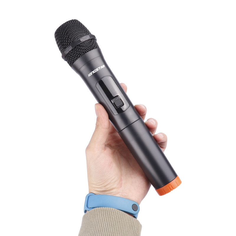 اسپیکر چمدانی بلوتوثی رم و فلش خور KingStar KBS455 + میکروفون و ریموت کنترل