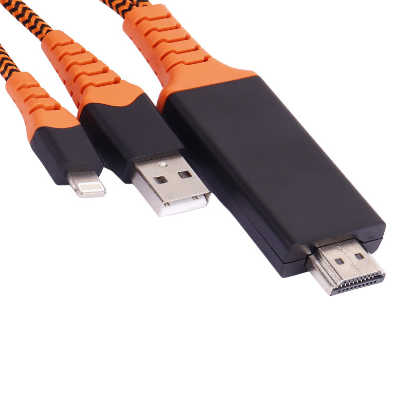 کابل تبدیل LD19A Lightning to HDMI 2m