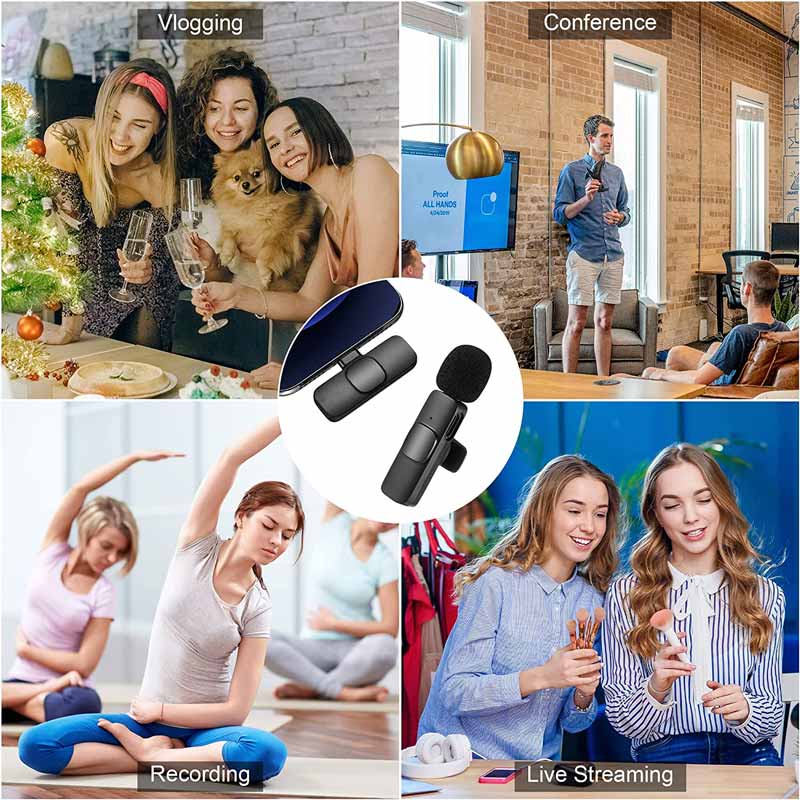 میکروفون یقه ای بی سیم Lavalier