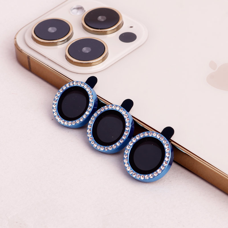 محافظ لنز رینگی نگین دار iPhone 14 Pro Max