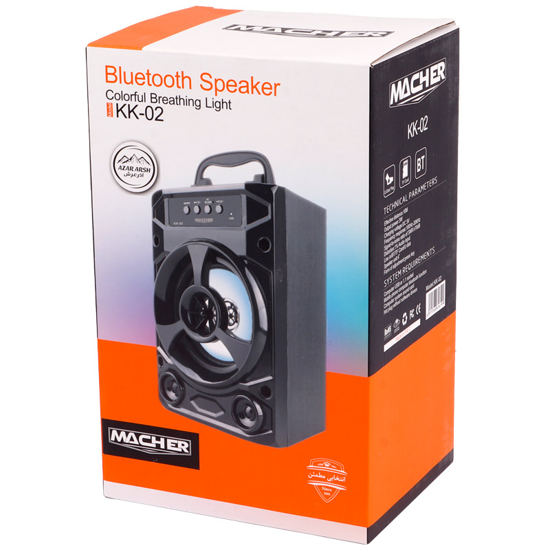 اسپیکر بلوتوثی رم و فلش خور Macher KK-02