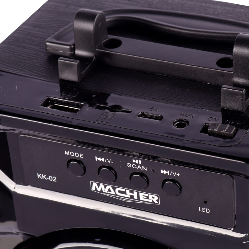 اسپیکر بلوتوثی رم و فلش خور Macher KK-02