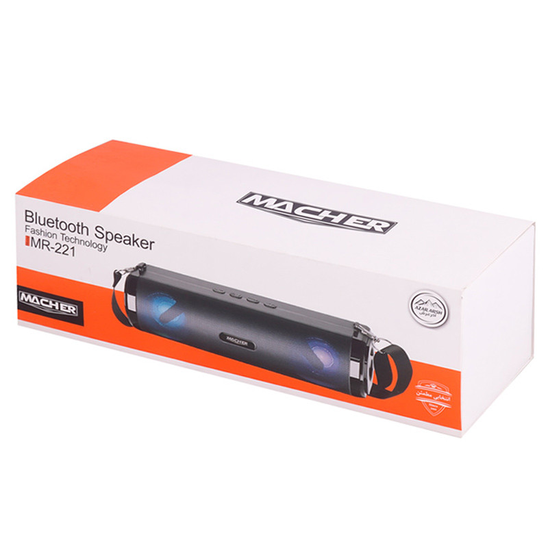 اسپیکر بلوتوثی رم و فلش خور Macher MR-221