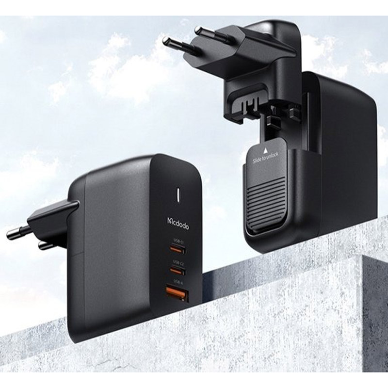 کلگی فست شارژ Mcdodo CH-0291 3Port 5A QC3.0 PD 65W